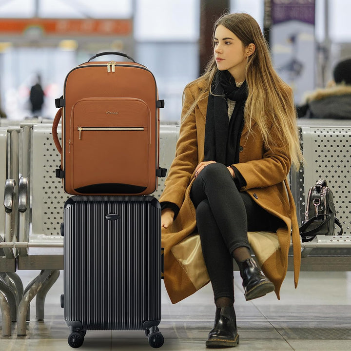 LOVEVOOK Mochila de equipaje de mano para viajes, Mochilas de viaje