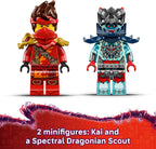 LEGO NINJAGO Motocicleta de Carreras de Velocidad de Kai -