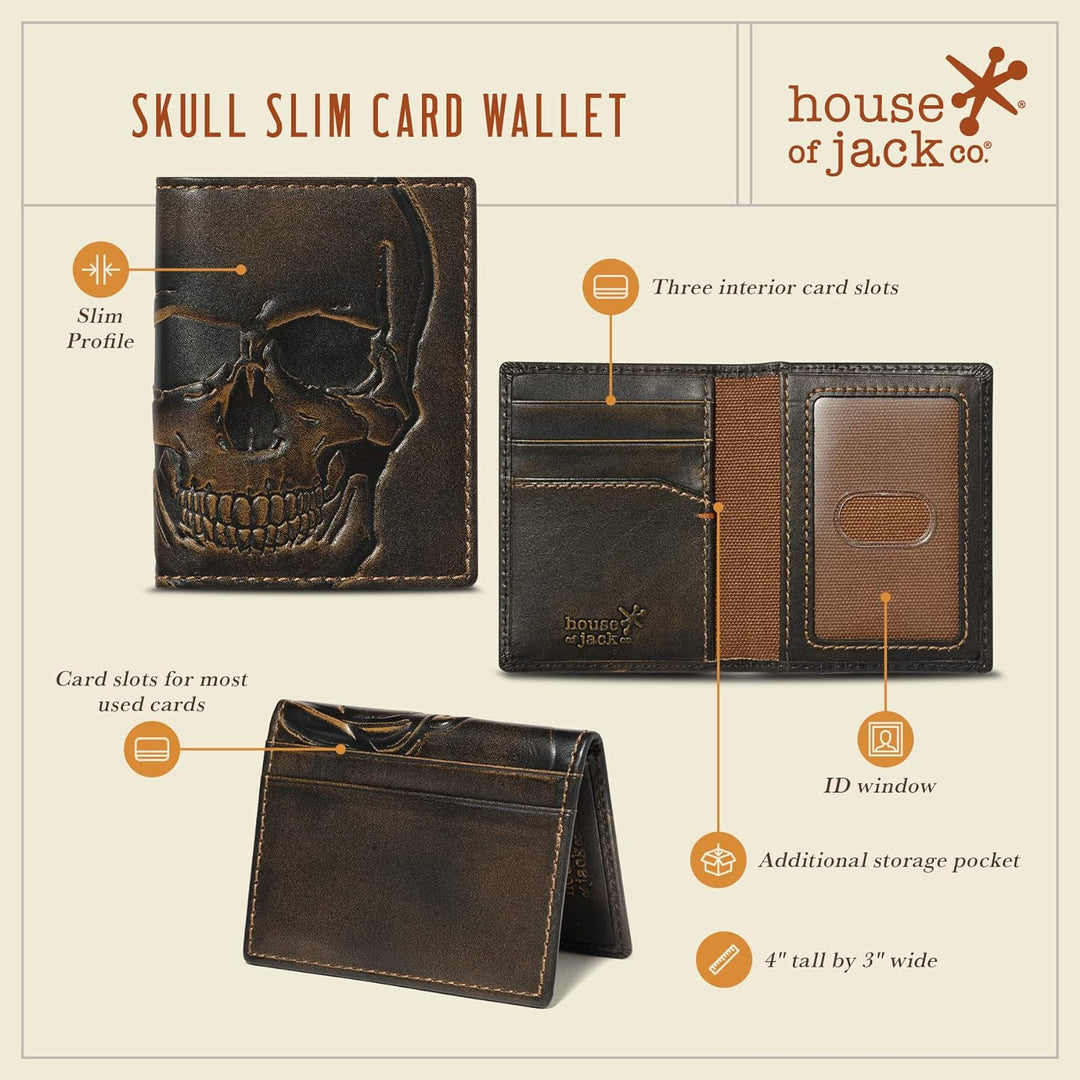 House of Jack Co. Cartera delgada para tarjetas | Funda minimalista...