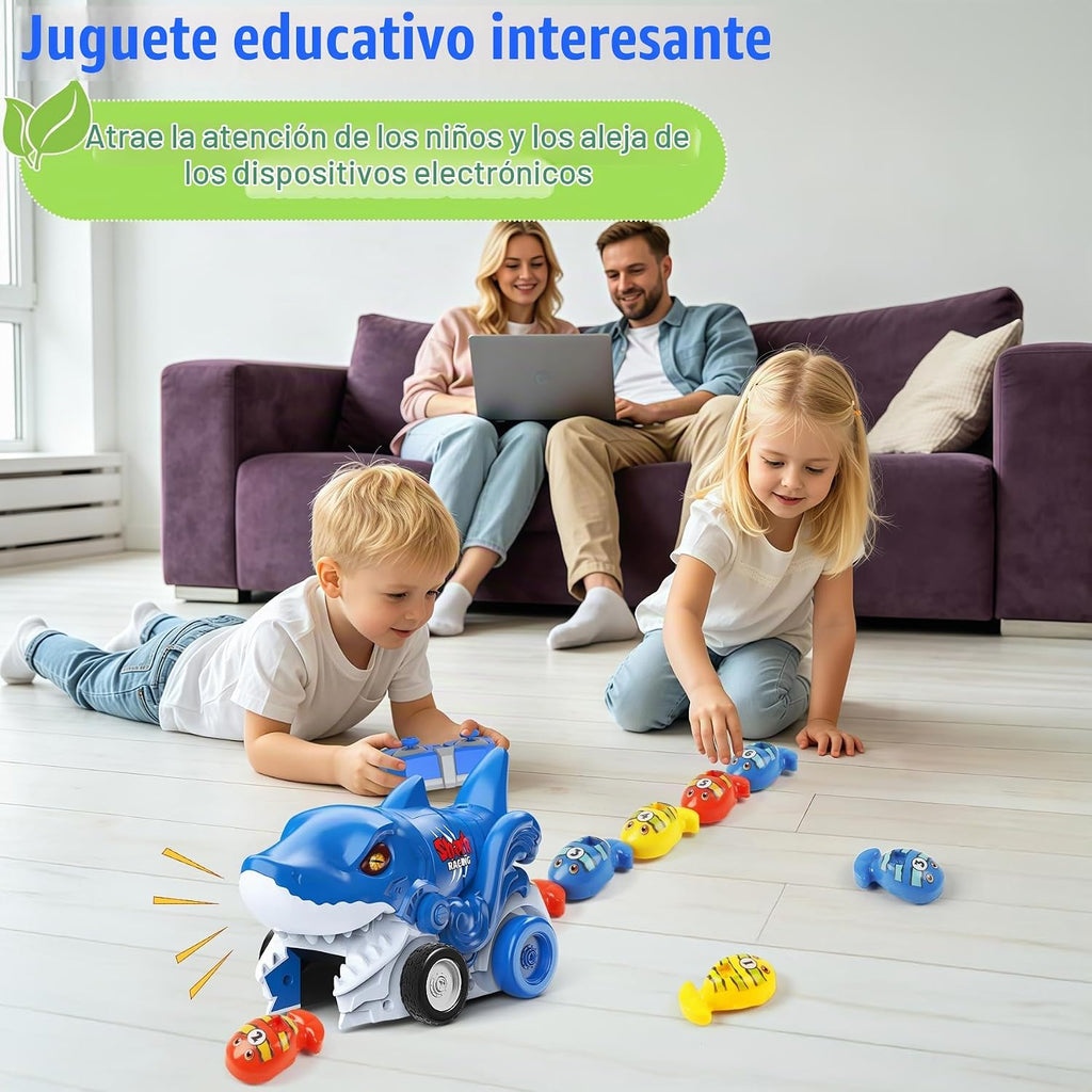 Juguetes para niños Monster Truck Toy Magnetic Remote Control Snake Chain