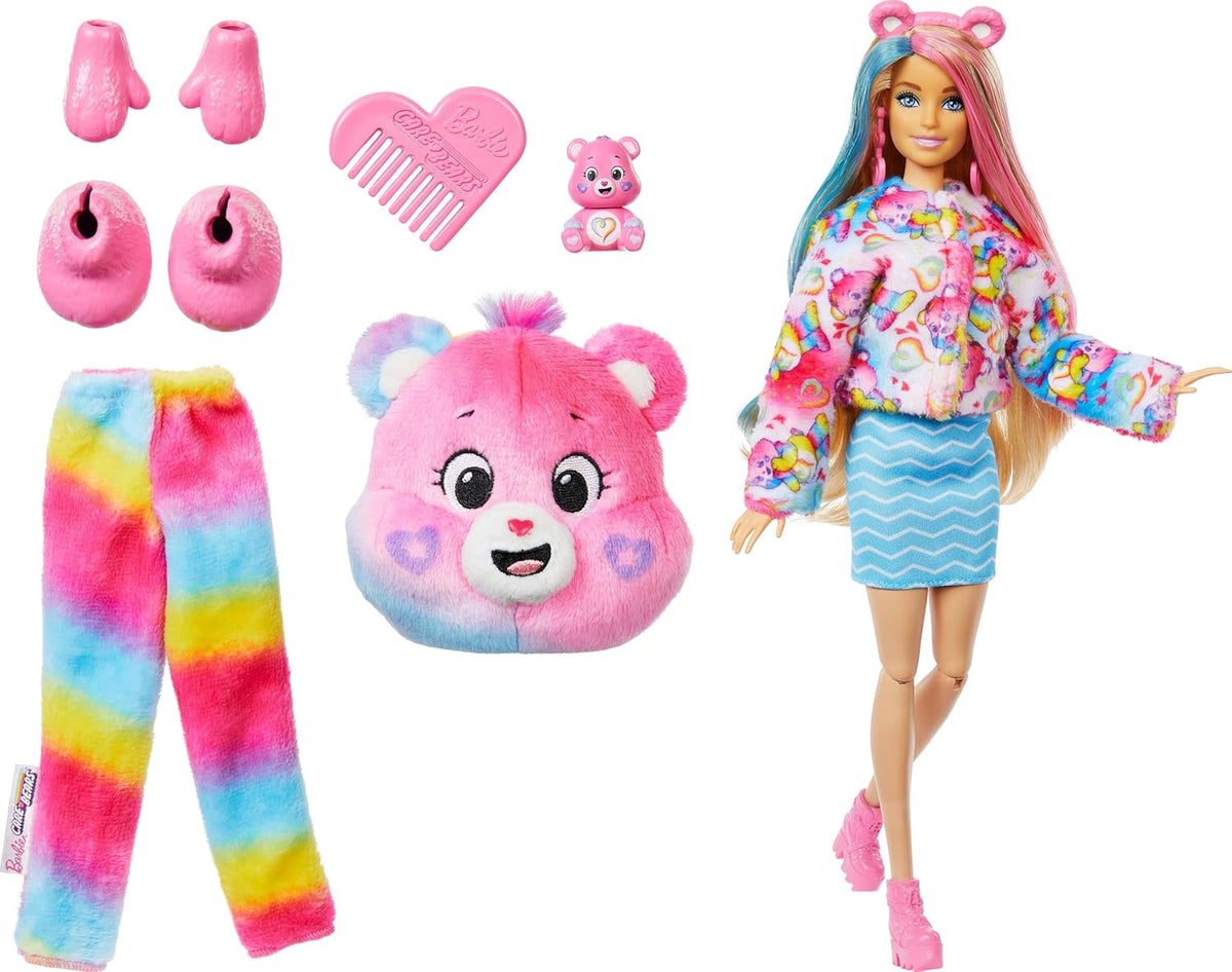 Barbie Cutie Reveal Care Bears - Muñeca y accesorios serie