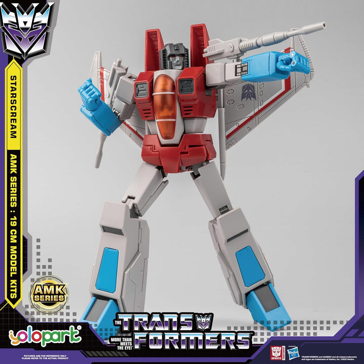 YOLOPARK Starscream Transformer Toys, serie AMK Transformers G1 fig...