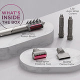 Secador de pelo Shark FlexFusion con cepillo de pelo Fusion, moldea...