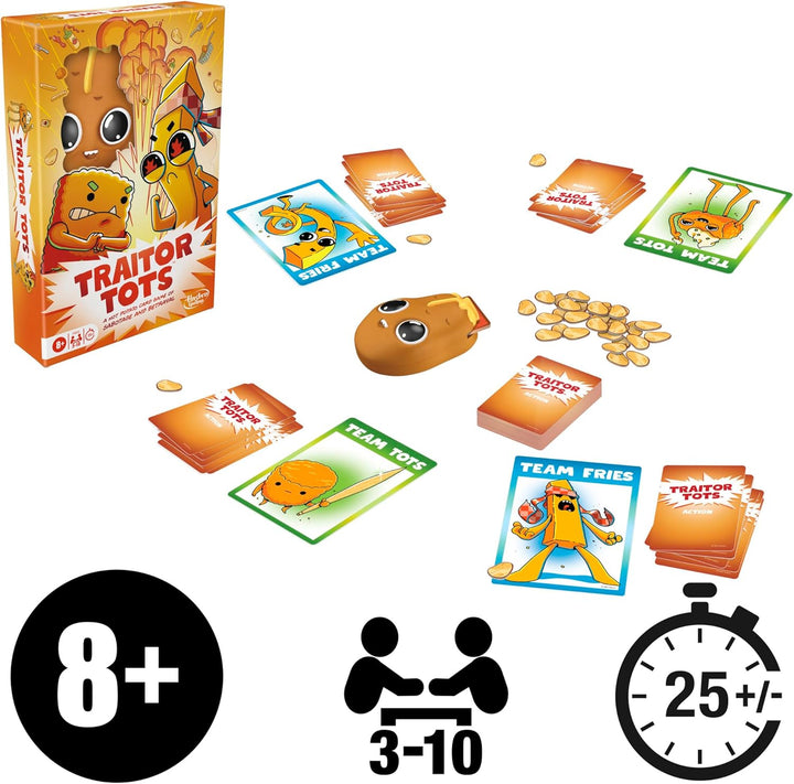 Hasbro Gaming Juego de cartas Traitor Tots Juego de