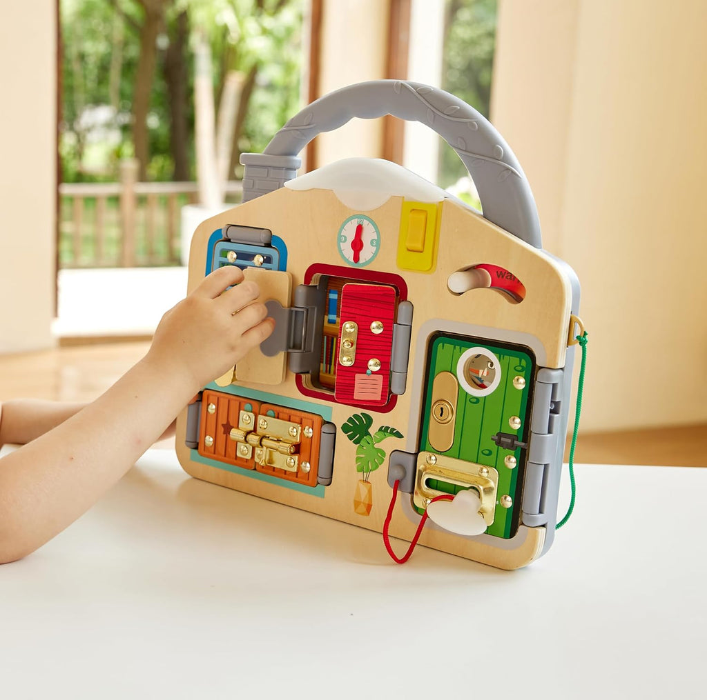 Hape Cerradura y llave del tablero de juego