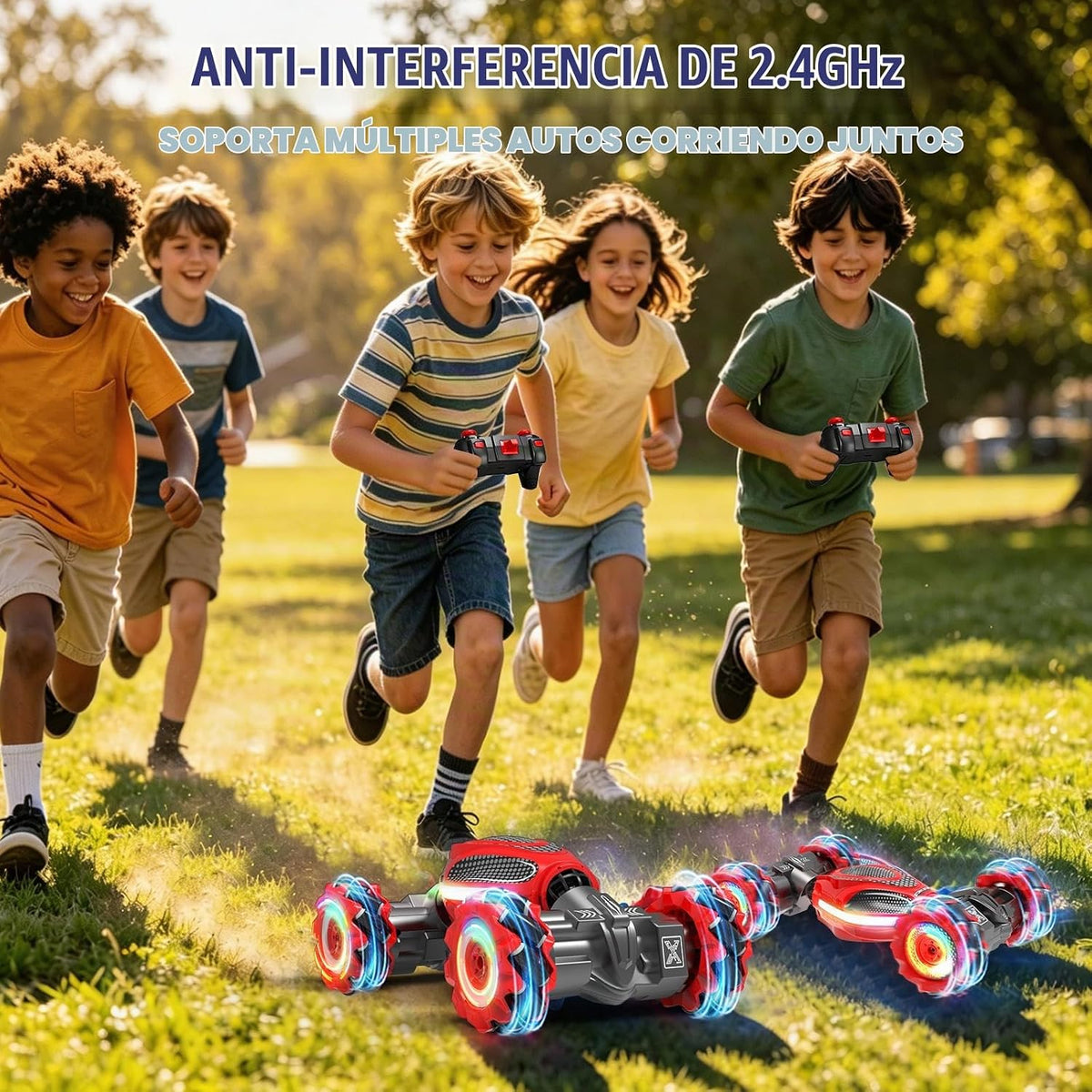 Coche de control remoto - RC Drift Car Gesture Sensing Toy Boy Edad 6-8-12