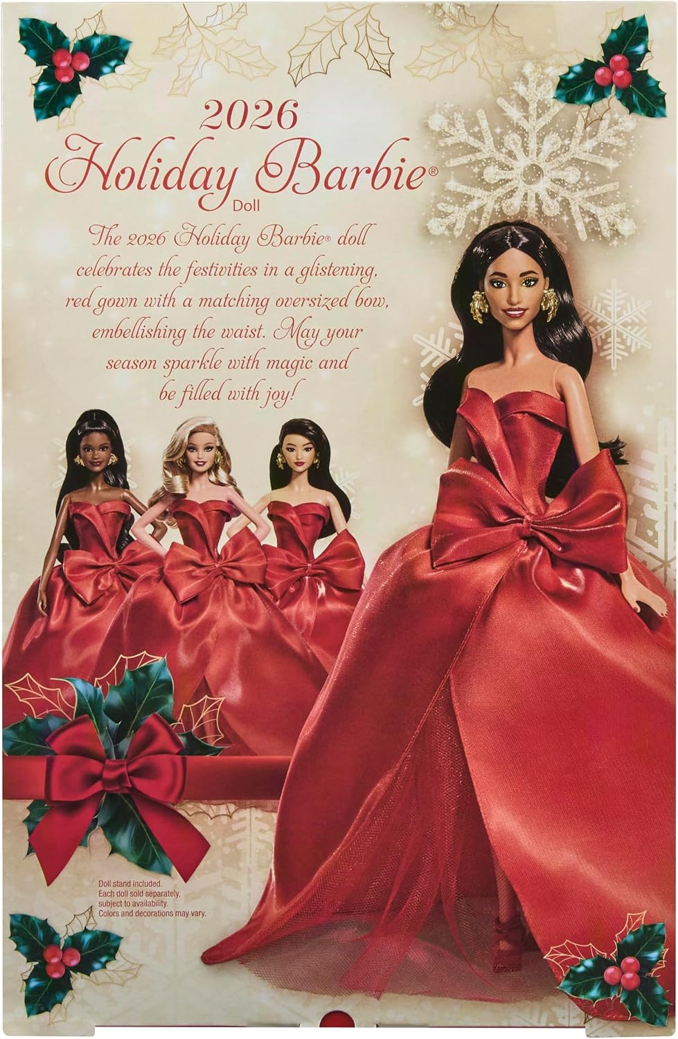 Barbie Muñeca festiva Signature 2026, cabello castaño