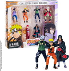 P.M.I. Naruto Shippuden - Mini figuras coleccionables, paquete de 8