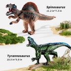 NIPLOOOW Juguetes de dinosaurios grandes para niños de 3 a 5 años, Paquete de 7