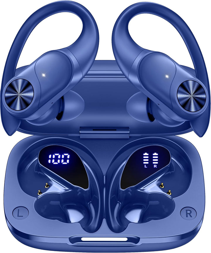PocBuds Auriculares Bluetooth inalámbricos 80 horas de reproducción...