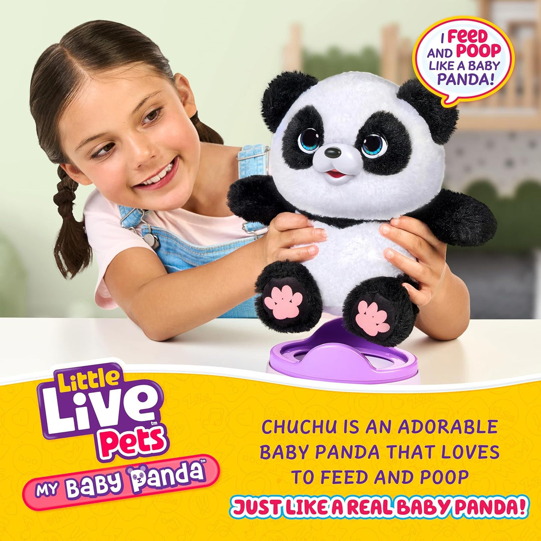 Little Live Pets My Baby Talking Panda ChuChu peluche de