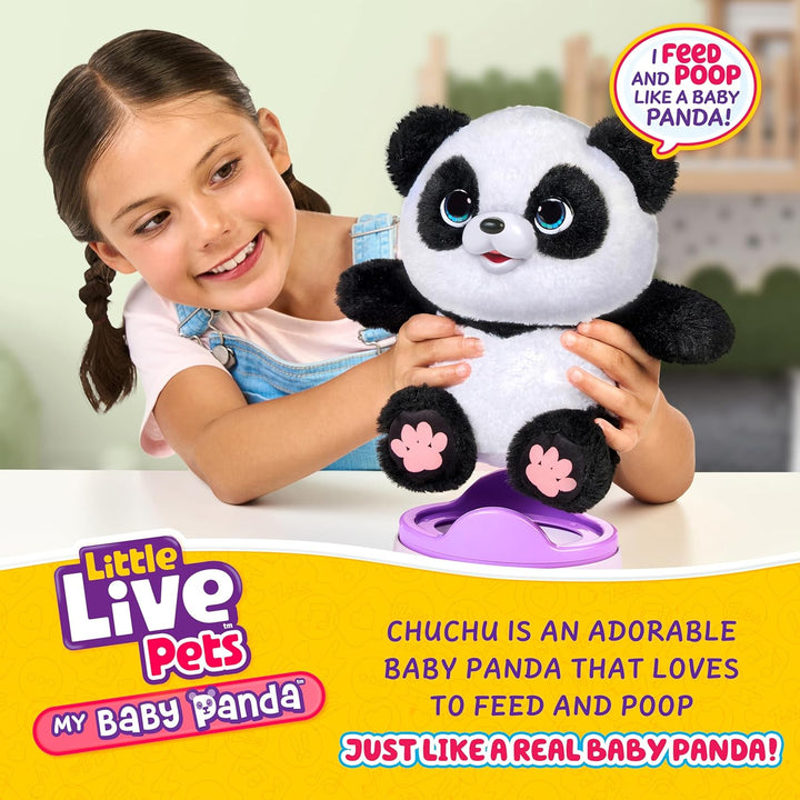 Little Live Pets My Baby Talking Panda ChuChu peluche de