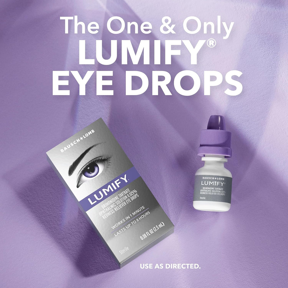 LUMIFY Redad Alivio Gotas de ojos 008 onzas