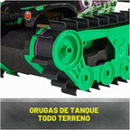 Monster Jam Grave Digger Trax All-Terrain RC Toy Truck, 1:15 Scale