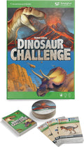SimplyFun Dinosaur Challenge - Aprende sobre dinosaurios y análisis situacional - Juego de cartas atractivo y educativo para niños - 2 a 4 jugadores - A partir de 7 años