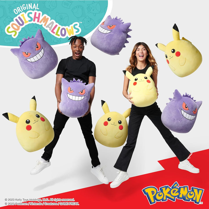 Squishmallows Pokemon Peluche de Pikachu de 14 Pulgadas - Agrega Pi...
