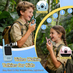 Walkie Talkies de video para niños doble cámara paquete de