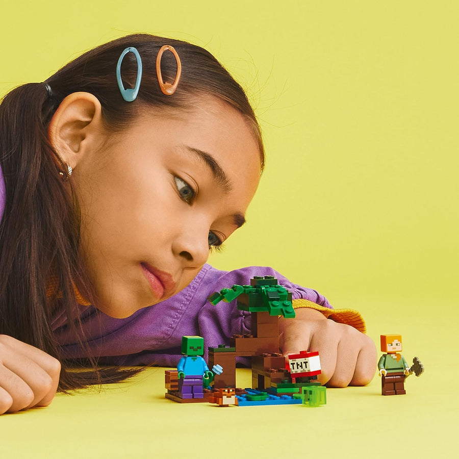 LEGO Minecraft The Swamp Adventure 21240 juguete de
