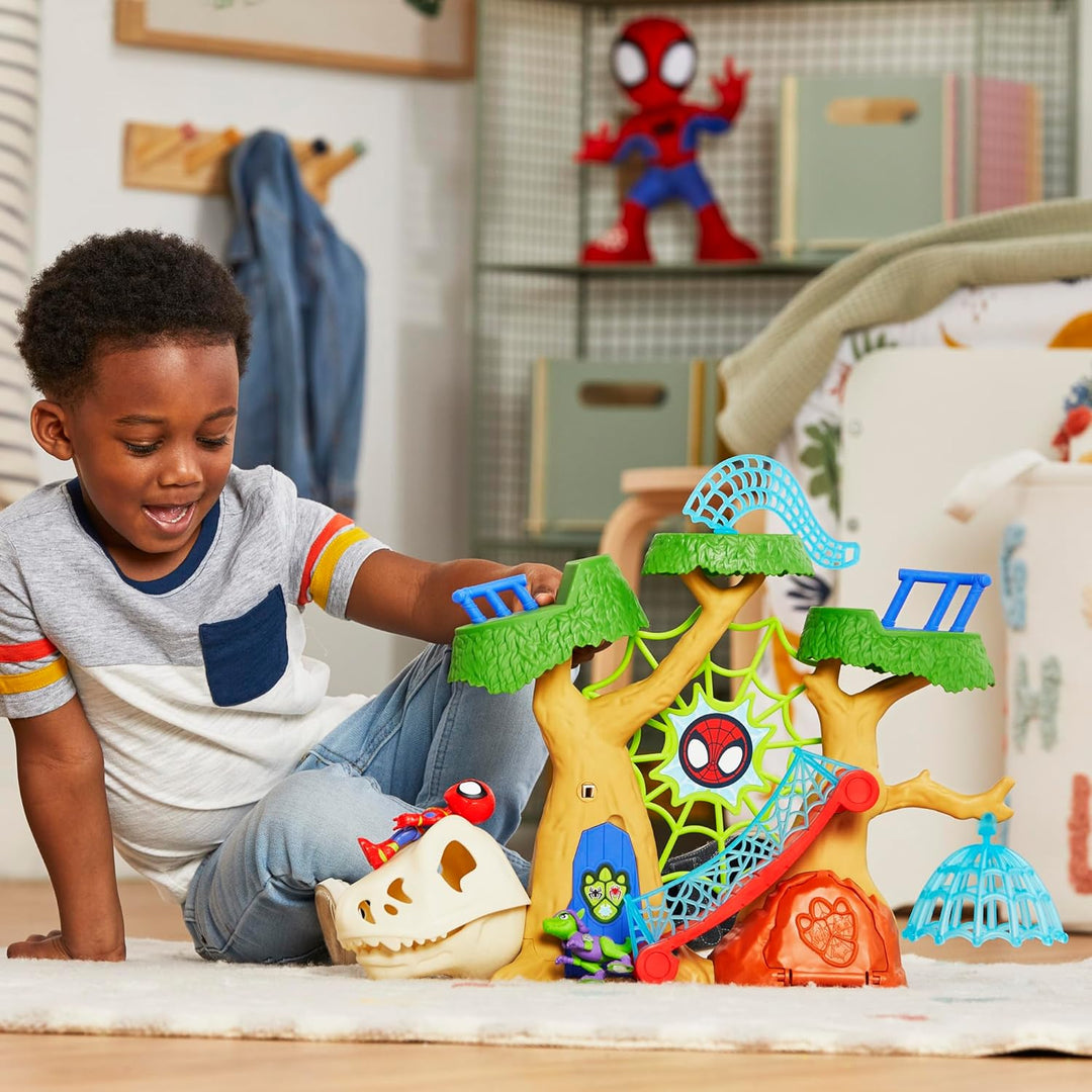 Spidey and his Amazing Friends Marvel Dino-Webs Treehouse