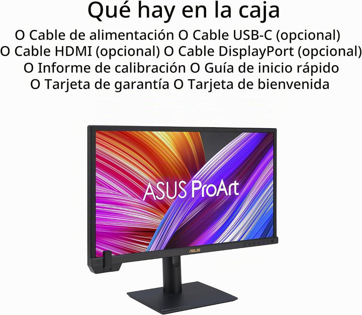 ASUS ProArt Display 24" 4K 12G-SDI HLG Monitor profesional (PA2...