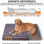 Camas ortopédicas para perros, cama lavable para mascotas