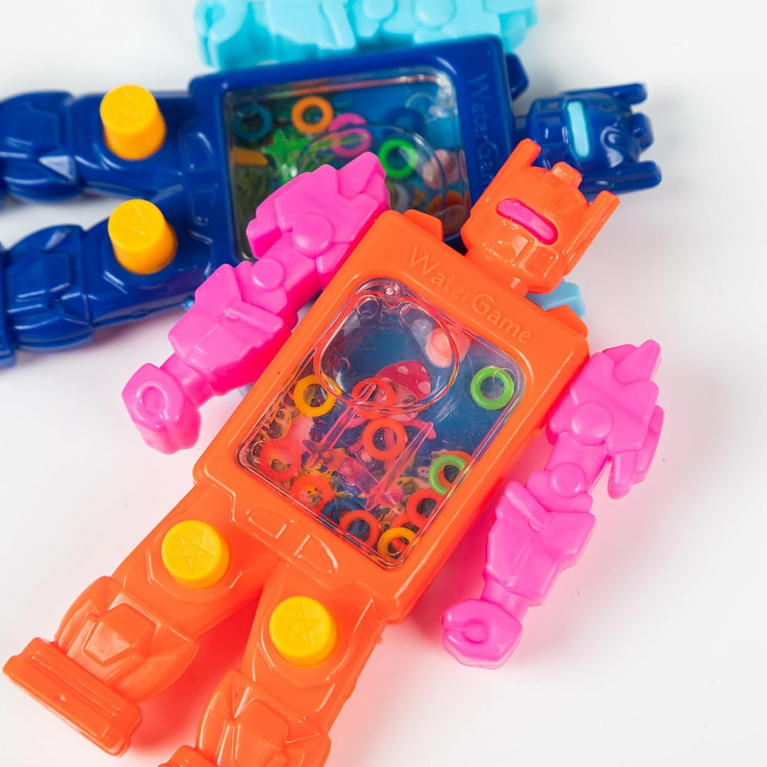 Juego de 48 piezas de robots de mano para lanzar anillos de agua pa...