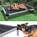 FXW TitanNest Cama Elevada para Perro Grande con Enfoque en Refrigeración y a Prueba de Masticación