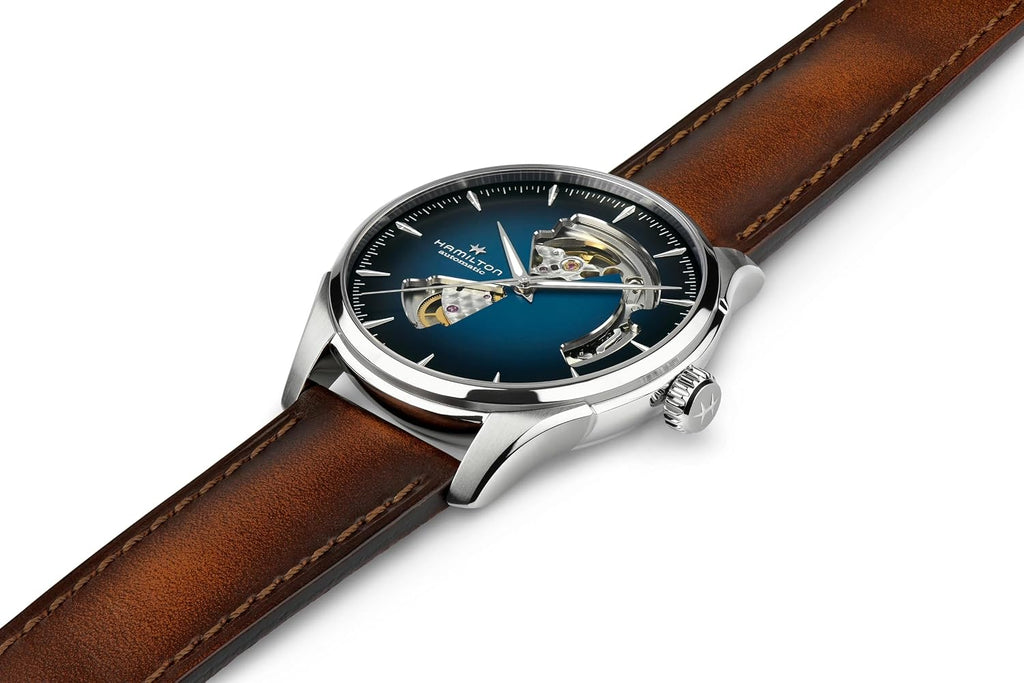 Hamilton Jazzmaster Open Heart Reloj automático para hombre, caja de 1.575