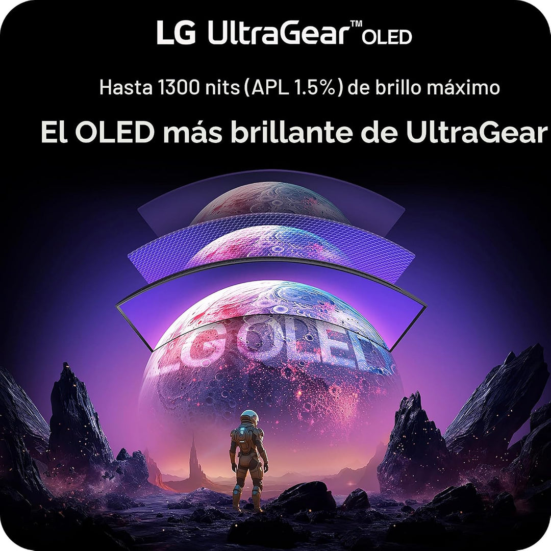 LG 45GX900A-B 45 Pulgadas Ultragear WQHD (3440 x 1440) Monitor Curv...