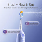 Soocas NEOS II SE - Cepillo de dientes eléctrico 2 en 1 con hilo dental de
