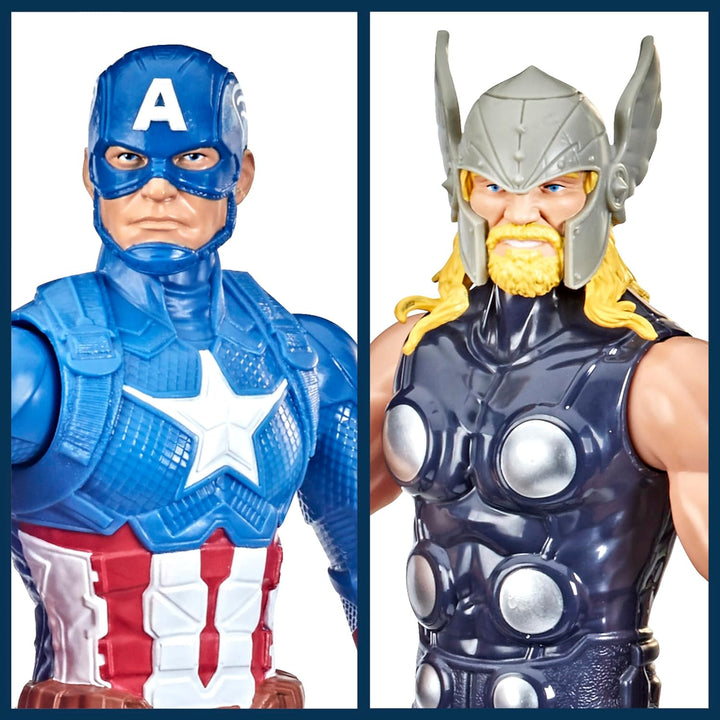 Marvel Titan Hero Series - Figura de acción multipaquete, 6 figuras...