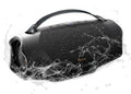Hisense FlexBoom - Altavoz Bluetooth portátil, IP67 impermeable, a prueba de polvo y golpes, hasta 80 W de gran sonido, Bluetooth 6.0, Auracast, TWS y viene con una correa de mango desmontable