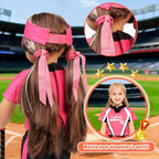 ARTST Conjunto de ropa de muñeca de sóftbol de 18 pulgadas