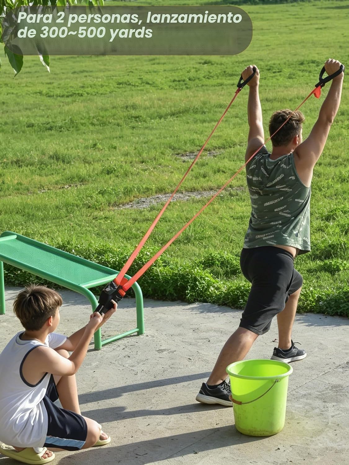 Lanzador de globos de agua resistente 500 yardas 2026 actualización