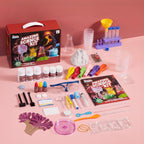 Klever Kits Increíbles kits científicos: juguetes educativos de más de 85 experimentos, actividades STEM con volcán en erupción y árbol de cristal en crecimiento para niños de 6, 7 y 8 años en