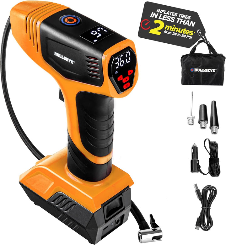 EMSON Bullseye Pro ASON TV - Inflador digital de neumáticos automát...