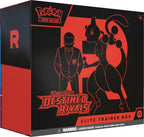 Pokemon TCG: Scarlet & Violet - Caja de Entrenador Élite Destined Rivals - 9 Paquetes, Accesorios, Promo