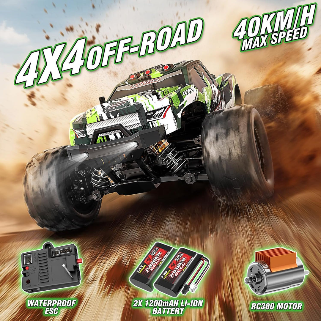 X-TMAGA 1:18 Auto de control remoto todo terreno para adultos y niñ...