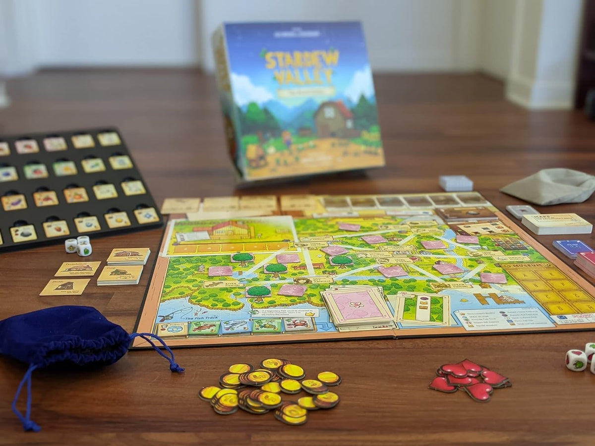 ConcernedApe Stardew Valley - Juego de mesa cooperativo para edades de 13 años o más, de 1 a 4 jugadores