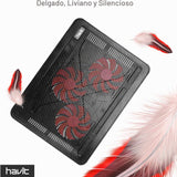 Havit HV-F2056 15.6-17 Pulgadas Soporte enfriador para Laptop - Del...