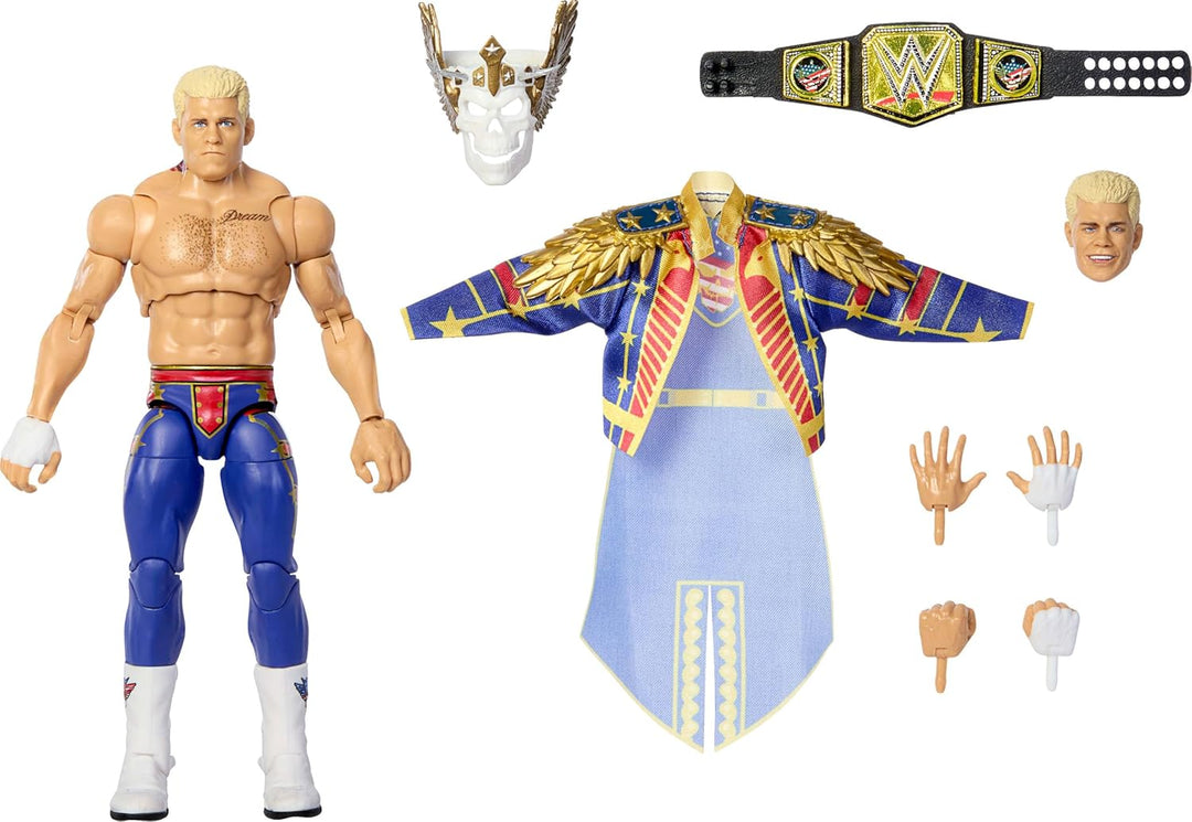 Mattel WWE Ultimate Edition Figura de acción y accesorios que inclu...