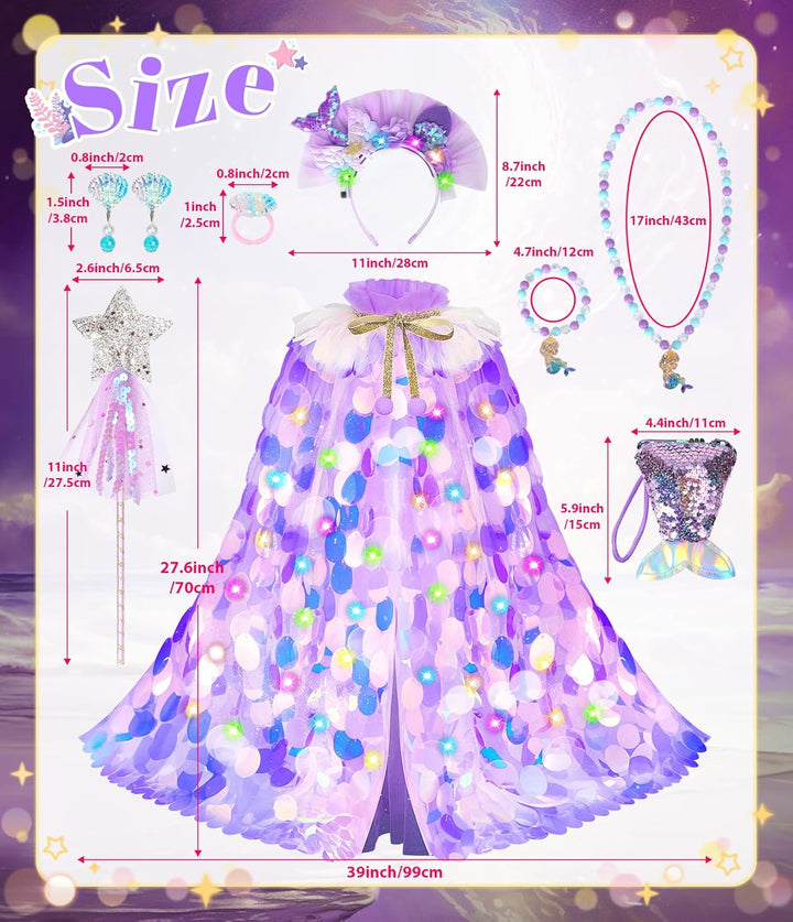 LIMIROLER Vestidos de Princesa para Vestir Juguetes Vestidos de Pri...