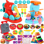 Set 3 en 1 de Masa de Jugar, 24 Colores de Herramientas de Cocina para Niños de 3 a 8 Años