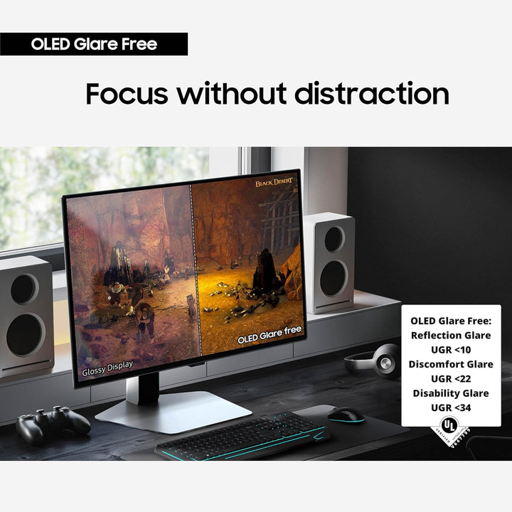 Samsung 27\u201D Odyssey OLED G6 (G60SD) Serie Monitor de juegos co...