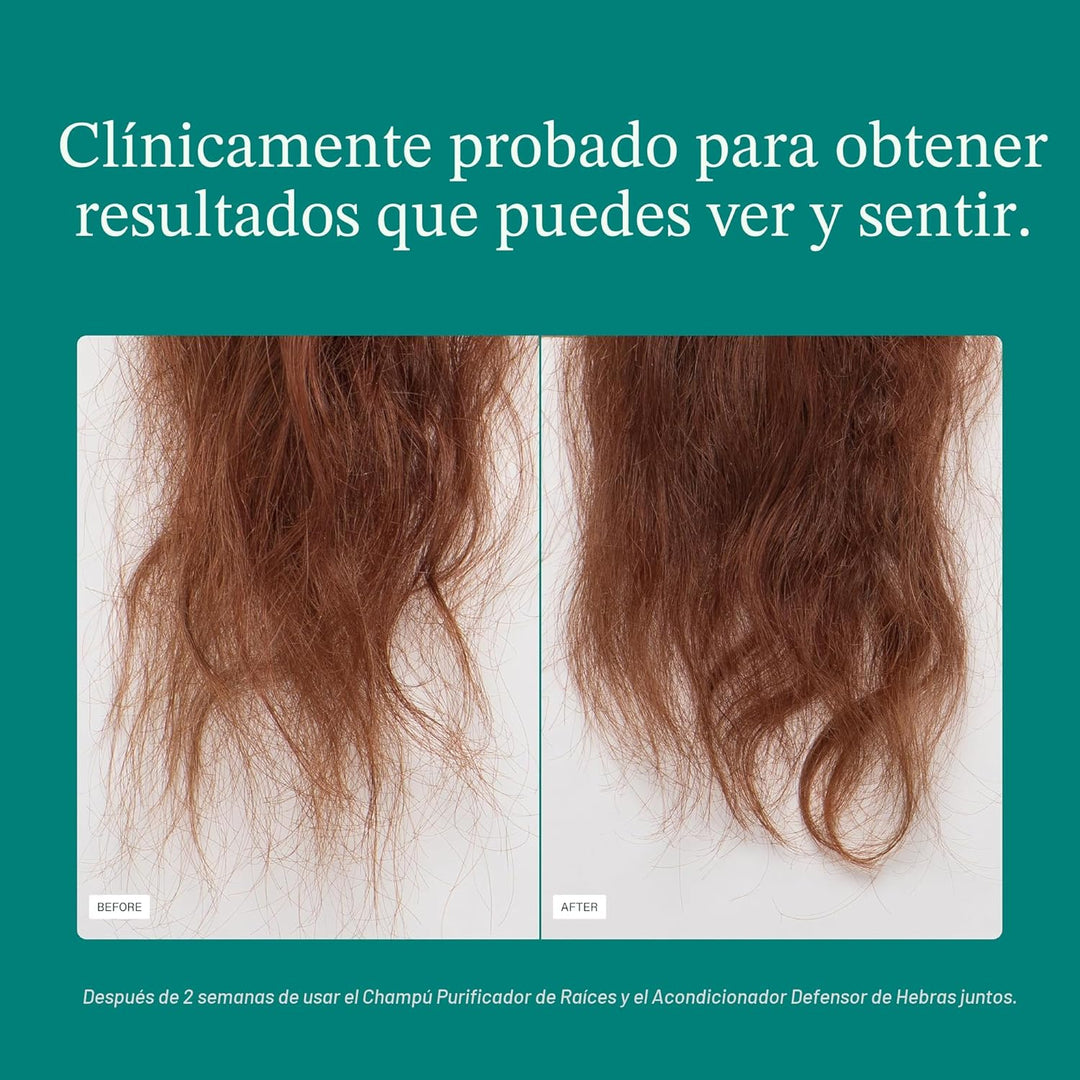 Acondicionador Nutrafol, formulado por médicos para cabello delgado...