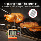 TempPro TempSync 1000FT Wireless Meat Thermometer para Grilling y Smoking