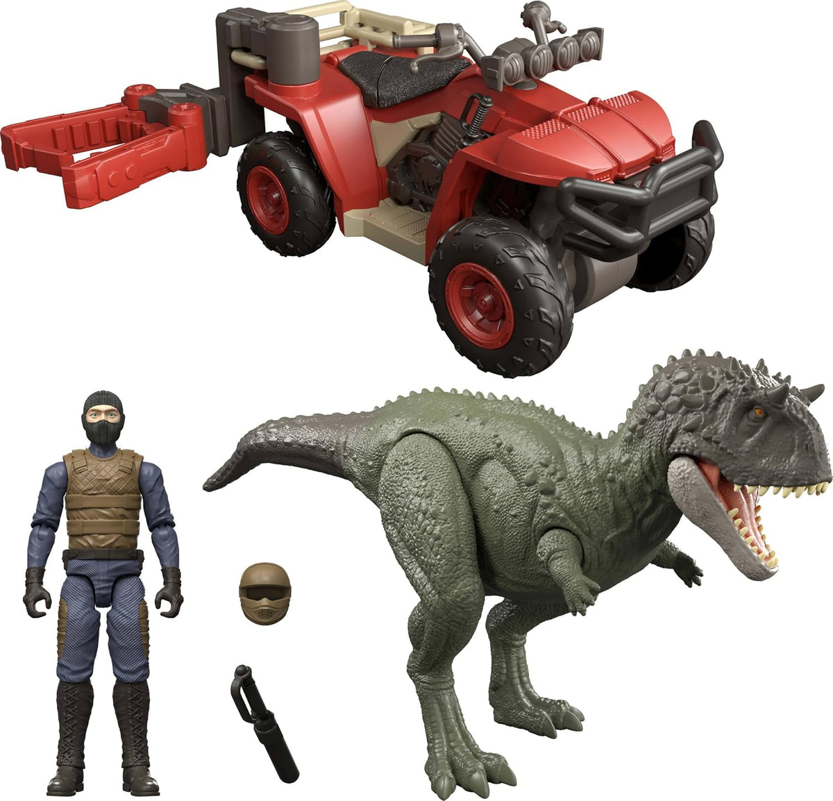 Mattel Jurassic World Capture Claw ATV Storytelling Pack
