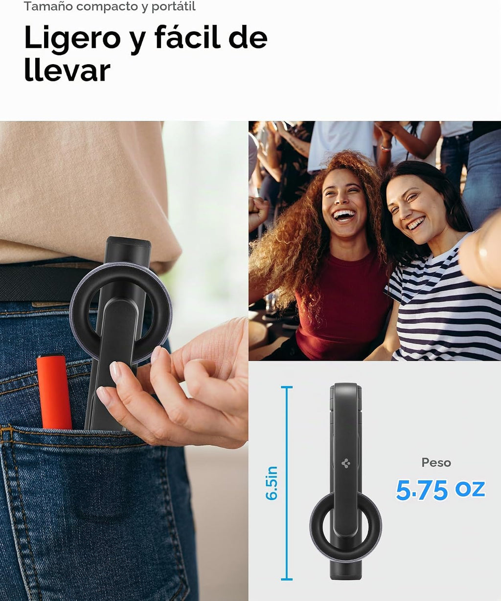Spigen MagSafe Selfie Stick Trípode Soporte Control Remoto Recargable