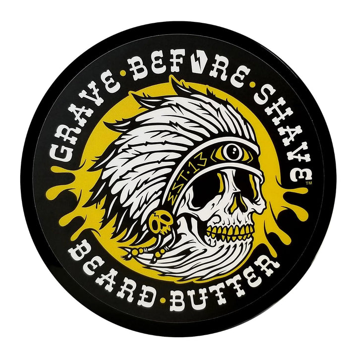 Grave Before Shave Mantequilla para Barba Mezcla de Madera de Teca...