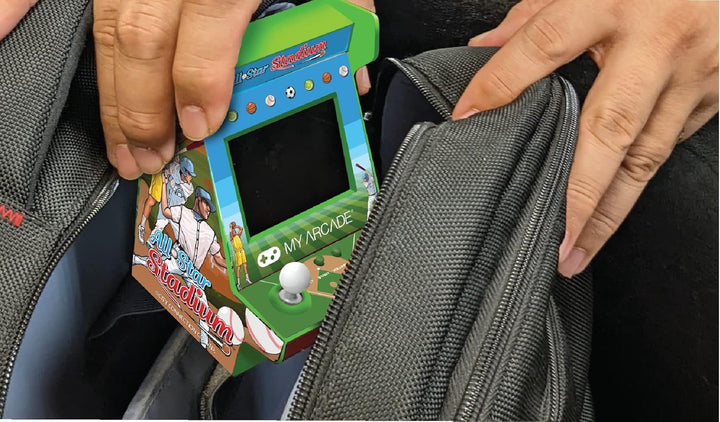 My Arcade All Star Stadium Nano Player- Portable Mini Arcade Machin...